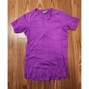 Athleta Pacifica UPF 1/4 Zip Top Workout Cycling Size S